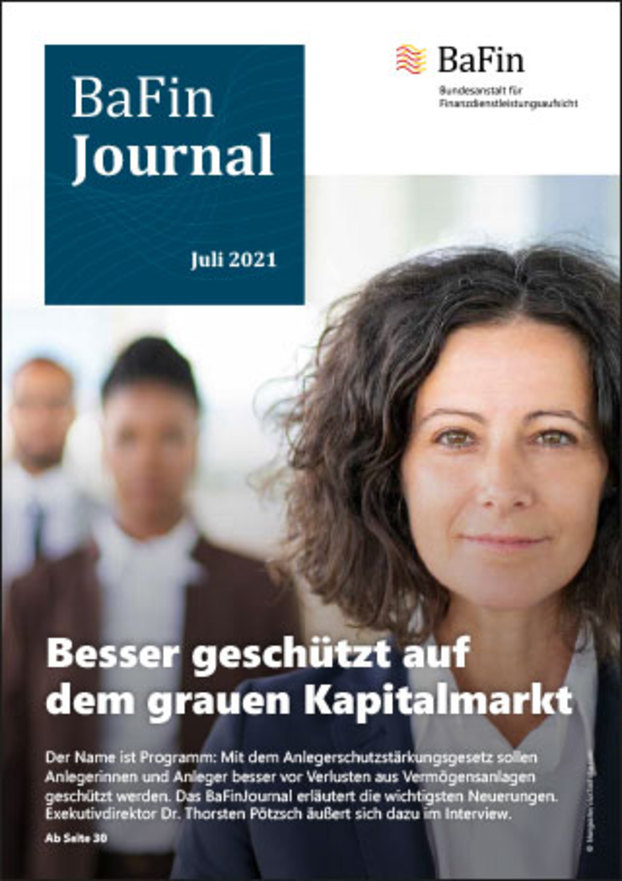Cover BaFinJournal 07/2021