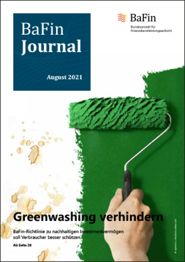 Cover BaFinJournal 08/2021