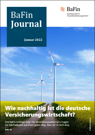 Cover BaFinJournal 01/2022