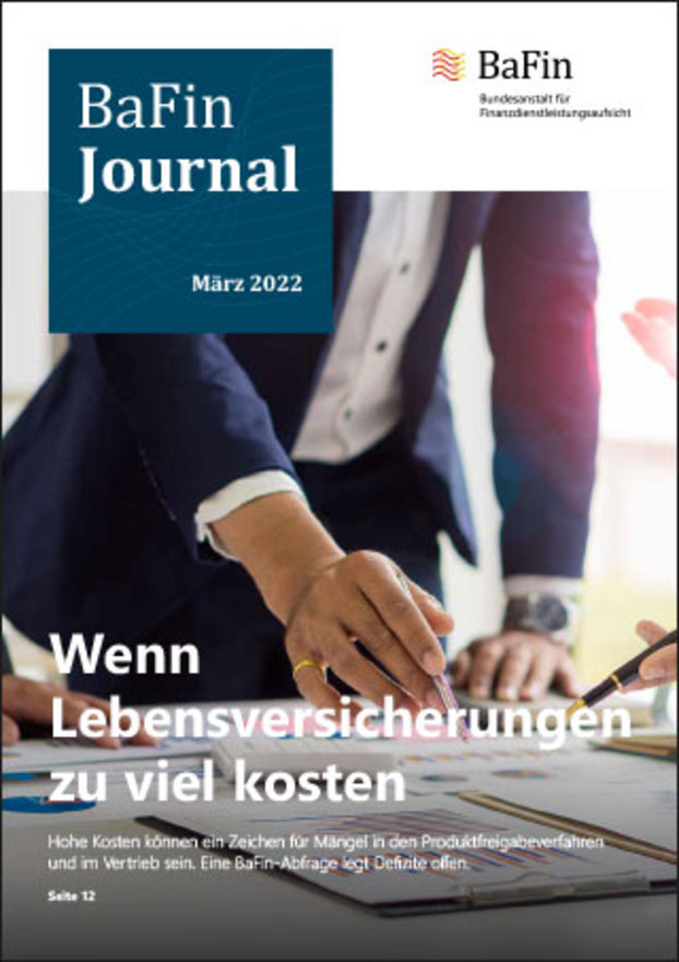 Cover BaFinJournal 03/2022