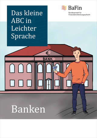 Cover Broschüre Banken (verweist auf: Das kleine ABC in Leichter Sprache: Banken)