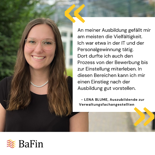 Ausbildung im #teambafin