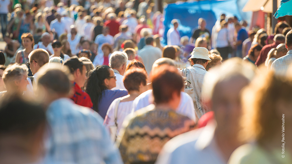 photo of a crowd#